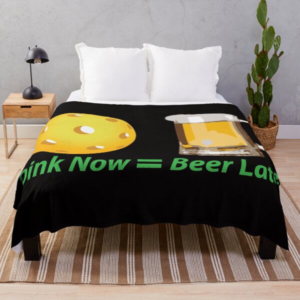 Item preview, Dink Now = Beer Later Pickleball Pickle ball designed and sold by JAZTshirt.