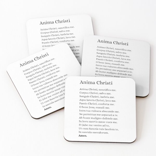 Item preview, Anima Christi | Prayer In Latin designed and sold by KarolinaPaz.