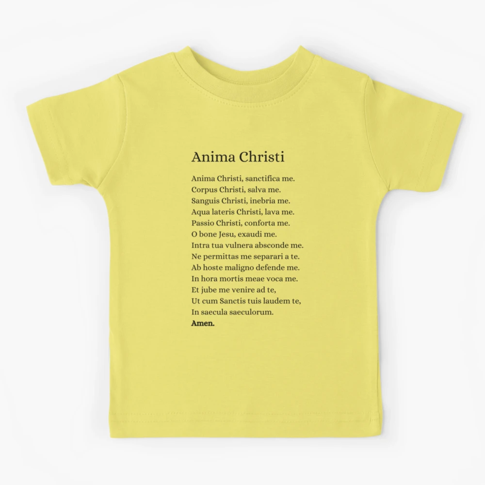 Anima Christi (Soul of Christ) - The Catholic Crusade