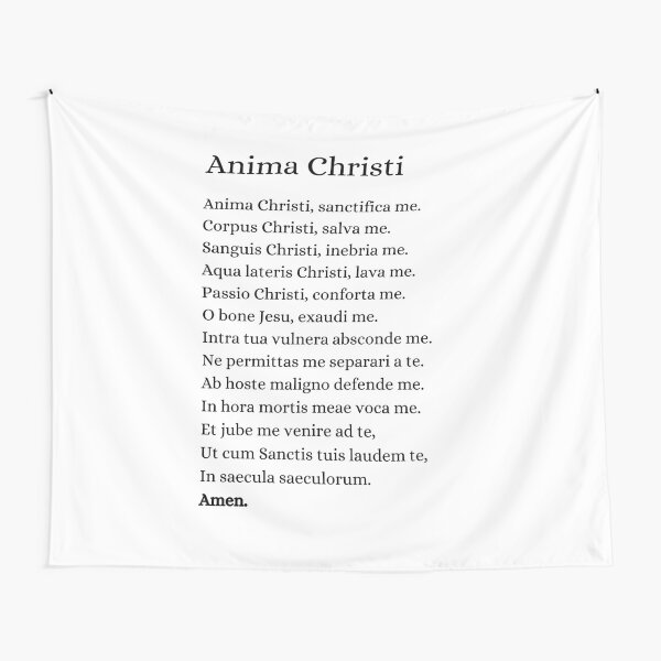 Anima Christi Holy Card - 100 Pack - Buy Religious Catholic Store