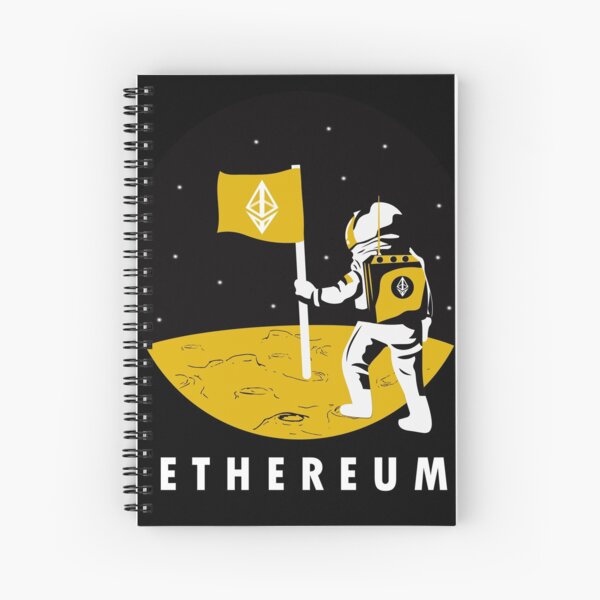 Item preview, Ethereum On The Moon Yellow Moon designed and sold by Sujitra  Romyen.