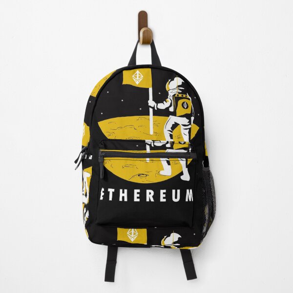 Item preview, Ethereum On The Moon Yellow Moon designed and sold by Sujitra Romyen.