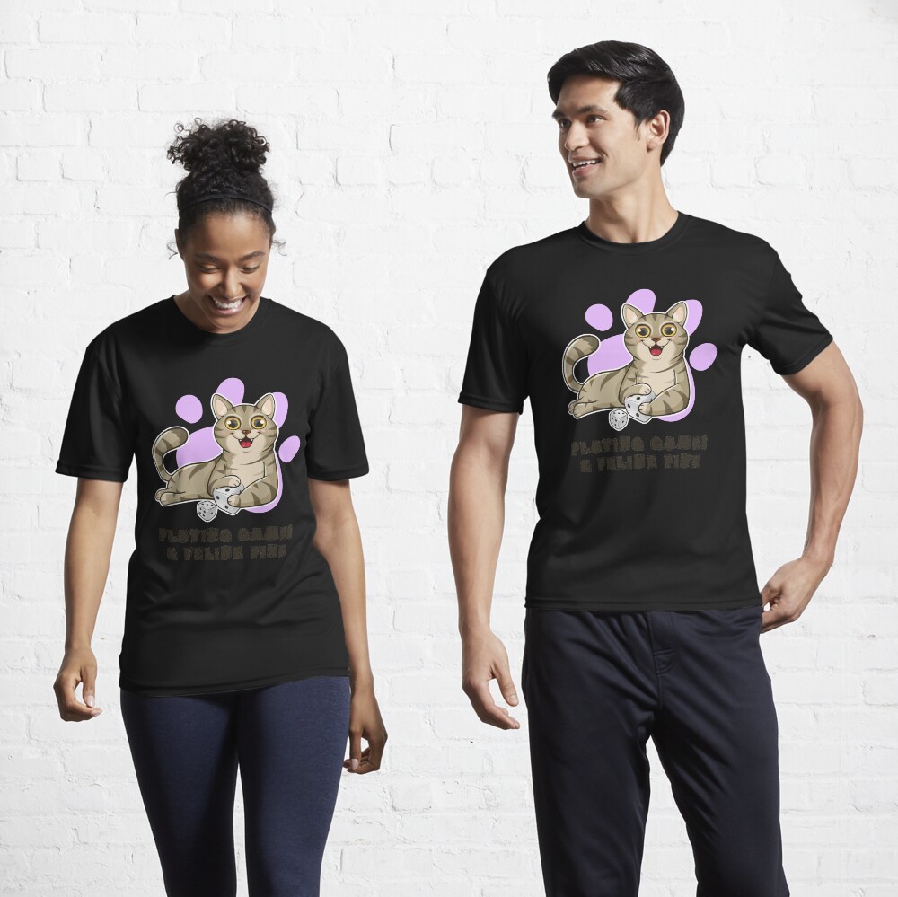Item preview, Active T-Shirt designed and sold by pudgycatgames.