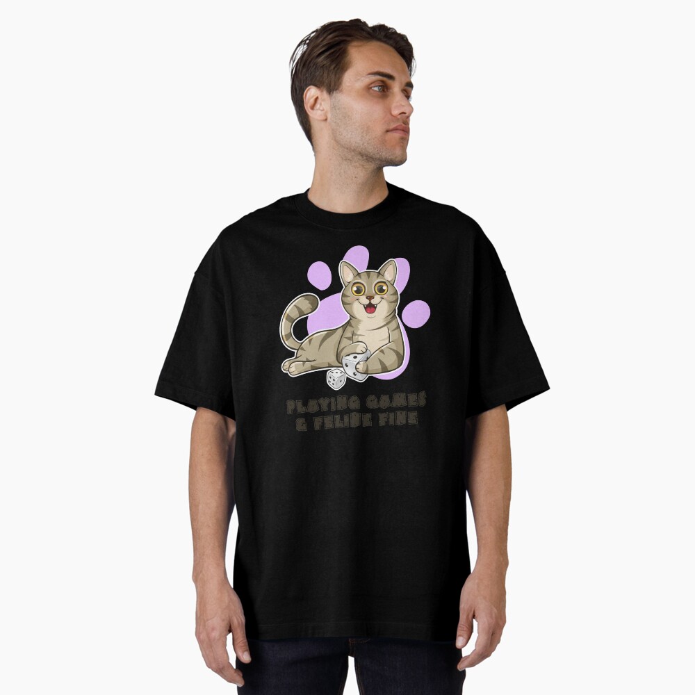 Item preview, Oversized T-Shirt designed and sold by pudgycatgames.
