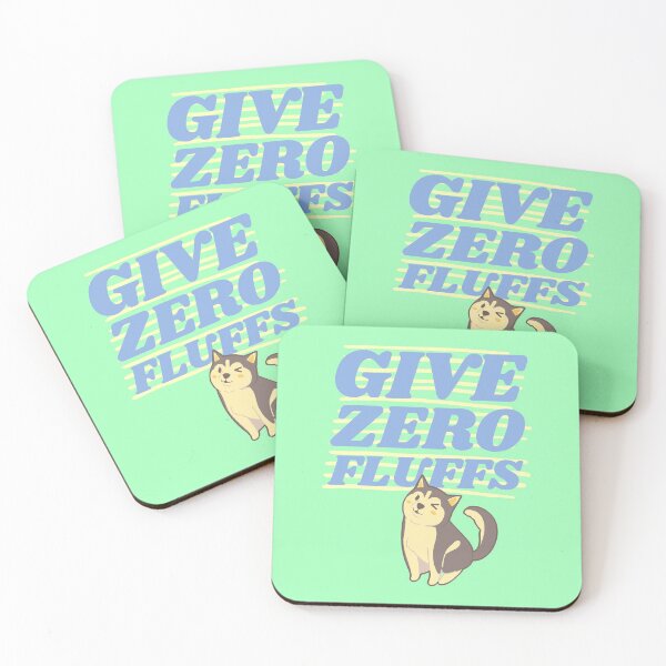 Item preview, Give Zero Fluffs puppy pun designed and sold by Tecnofa.