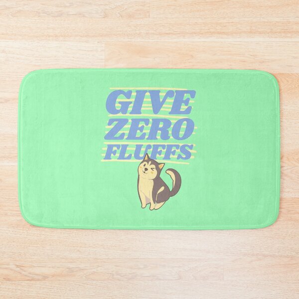 Item preview, Give Zero Fluffs puppy pun designed and sold by Tecnofa.