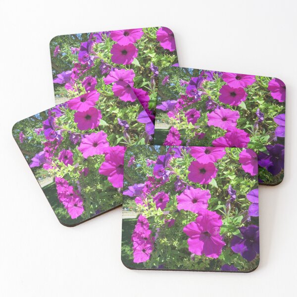 Item preview, Pink And Purple Petunia Flowers designed and sold by FlowersAndMore.