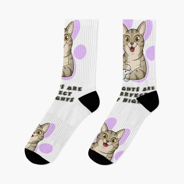 Item preview, Game Nights Are My Purrfect Kind Of Nights designed and sold by pudgycatgames.