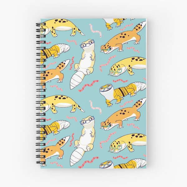 Item preview, Yellow Leopard Gecko - Cute Yellow and Green Cartoon Animal Pattern designed and sold by TheRainbowRoom.