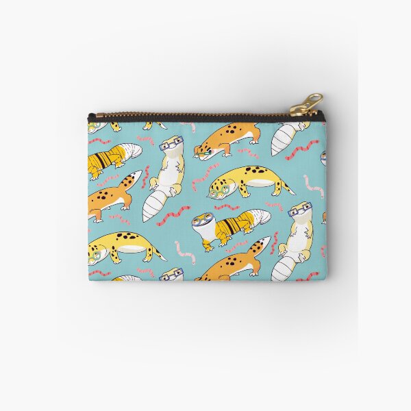 Item preview, Yellow Leopard Gecko - Cute Yellow and Green Cartoon Animal Pattern designed and sold by TheRainbowRoom.