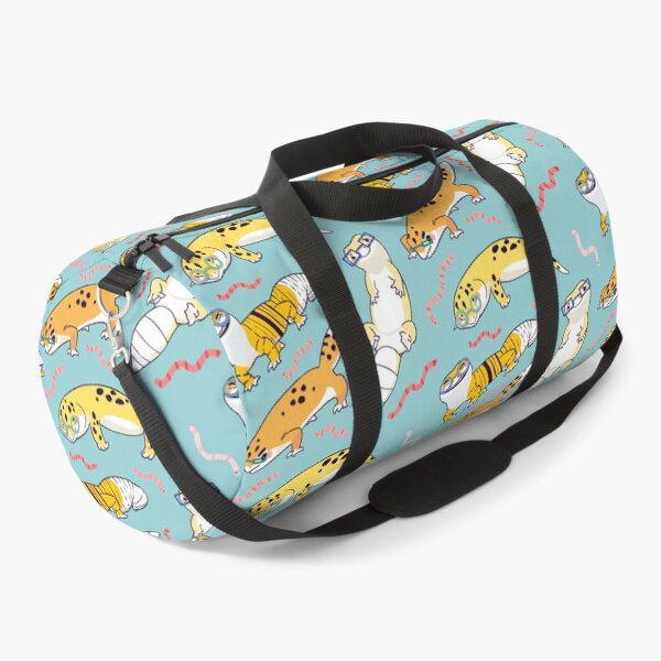 Item preview, Yellow Leopard Gecko - Cute Yellow and Green Cartoon Animal Pattern designed and sold by TheRainbowRoom.