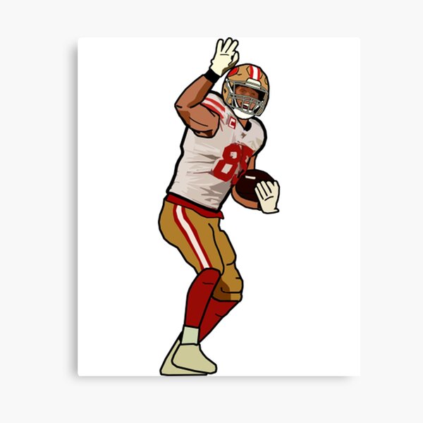 Paper Graphic George Kittle Shirt - Yesweli