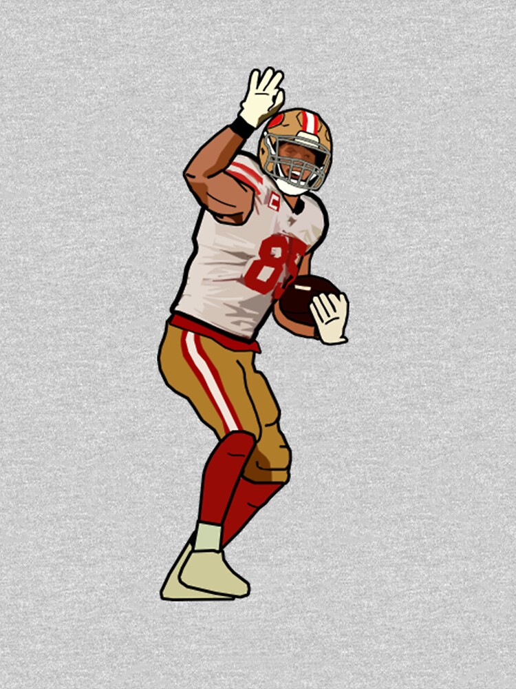 George Kittle Celebration San Francisco Football Fan V2 T Shirt