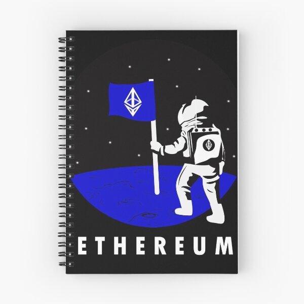 Item preview, Ethereum On The Moon Blue Moons  designed and sold by Sujitra  Romyen.