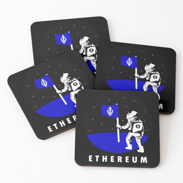Item preview, Ethereum On The Moon Blue Moons  designed and sold by Sujitra  Romyen.