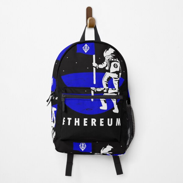 Item preview, Ethereum On The Moon Blue Moons designed and sold by Sujitra Romyen.