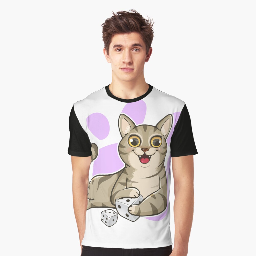Item preview, Graphic T-Shirt designed and sold by pudgycatgames.