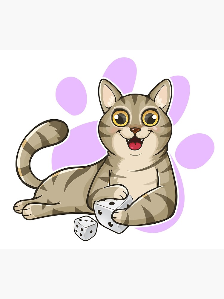 Thumbnail 7 of 7, Framed Art Print, Pudgy Cat Games Logo designed and sold by pudgycatgames.