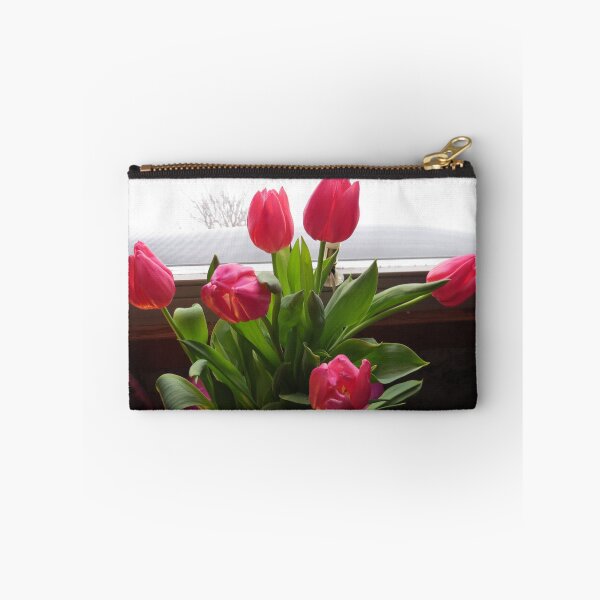 Item preview, Dazzling Pink Tulip Flowers designed and sold by FlowersAndMore.