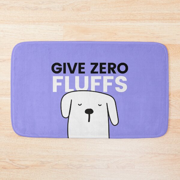 Item preview, Give Zero Fluffs puppy pun designed and sold by Tecnofa.