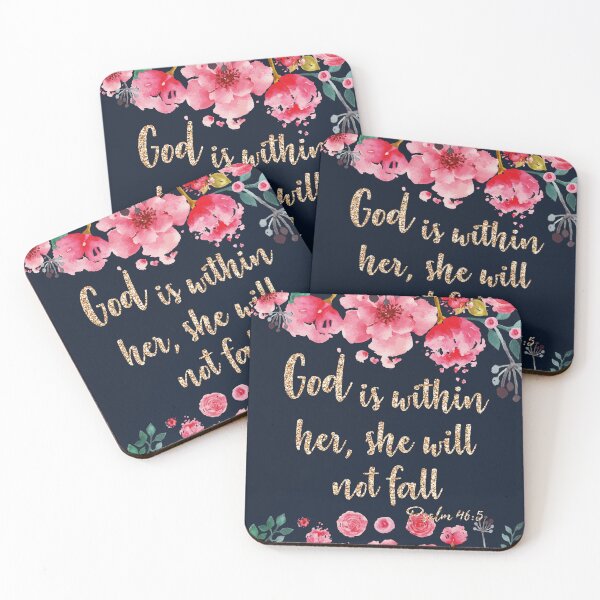 Item preview, God is within her, she will not fall designed and sold by della95.