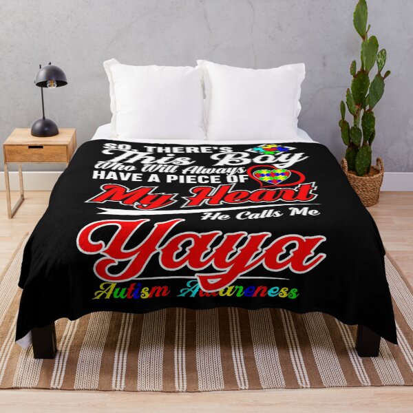 Item preview, So This Boy Call Me Yaya - Autism Awareness T-Shirt designed and sold by HammonArt.