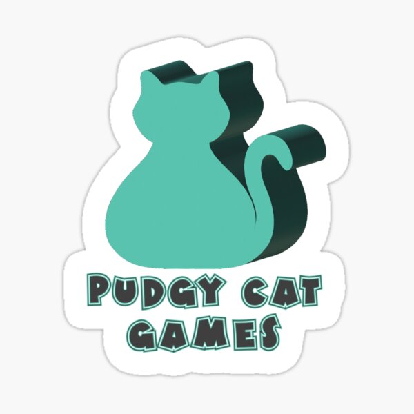 Item preview, Pudgy Cat Games Meeple Logo designed and sold by pudgycatgames.