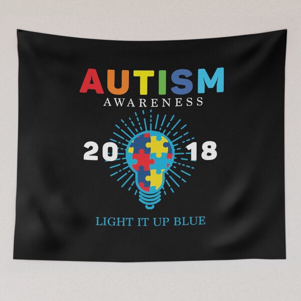 Item preview, Autism Awareness T-shirts Light it up Blue designed and sold by HammonArt.