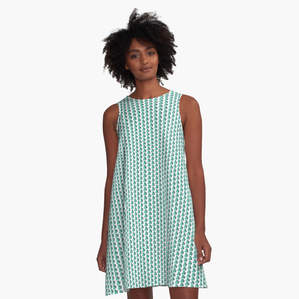 Item preview, A-Line Dress designed and sold by pudgycatgames.