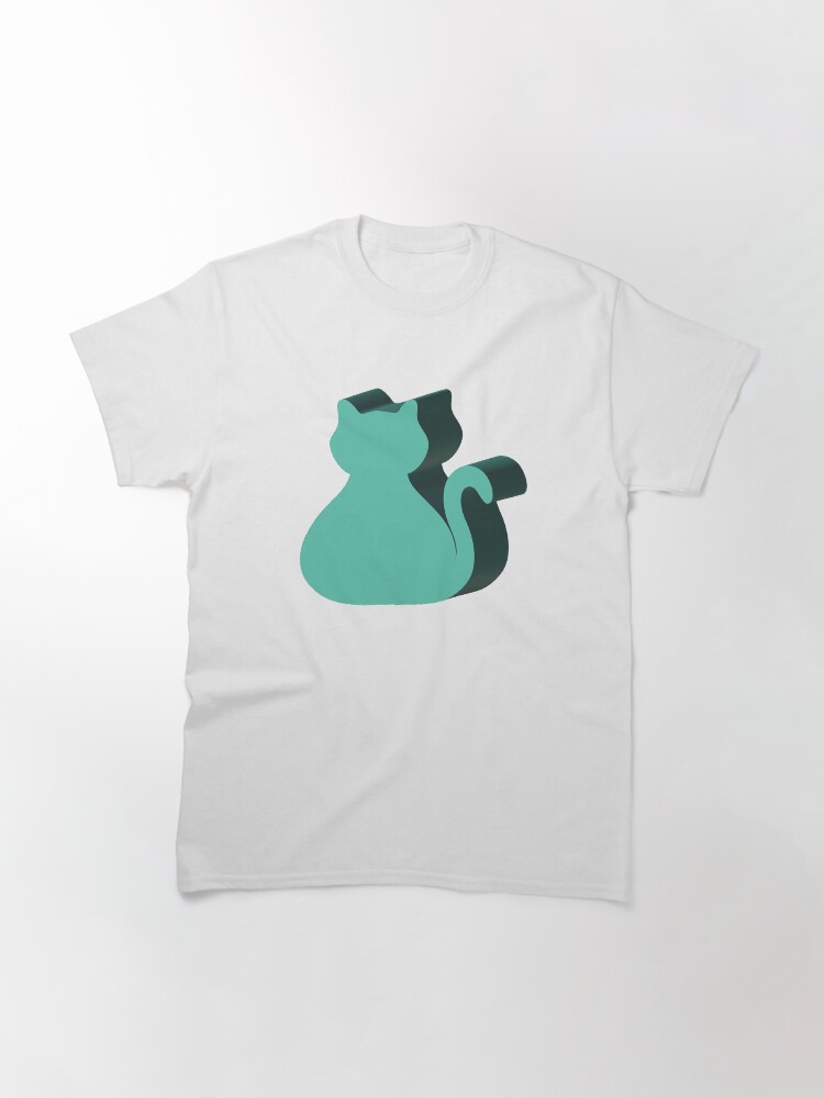 Thumbnail 3 of 7, Classic T-Shirt, Pudgy Cat Games Meeple designed and sold by pudgycatgames.