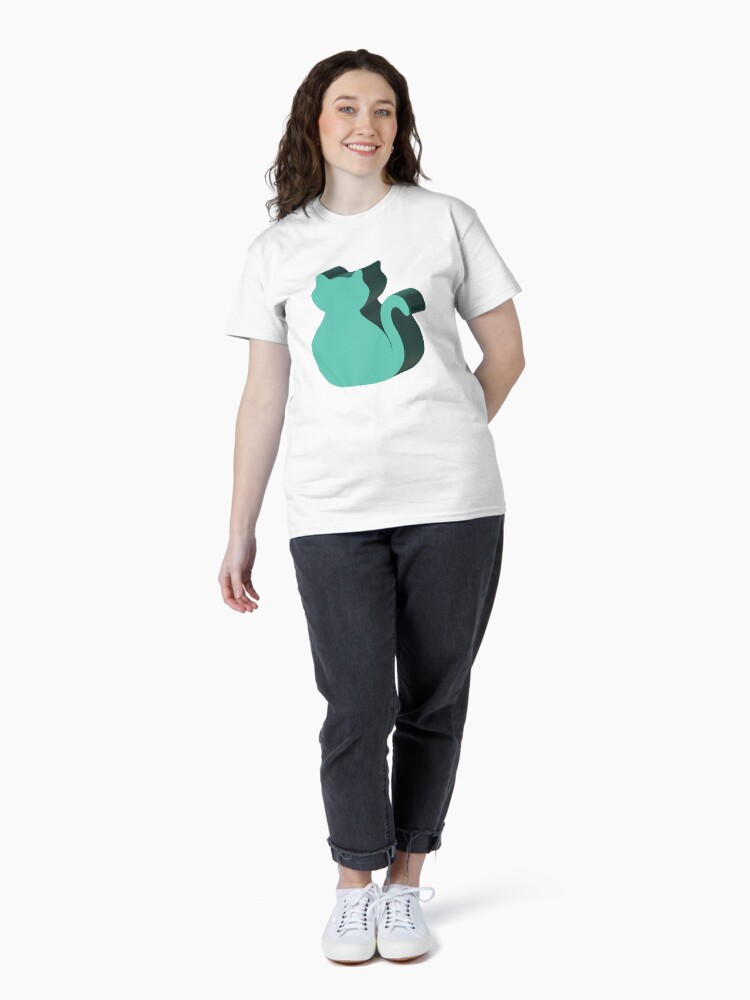 Thumbnail 4 of 7, Classic T-Shirt, Pudgy Cat Games Meeple designed and sold by pudgycatgames.
