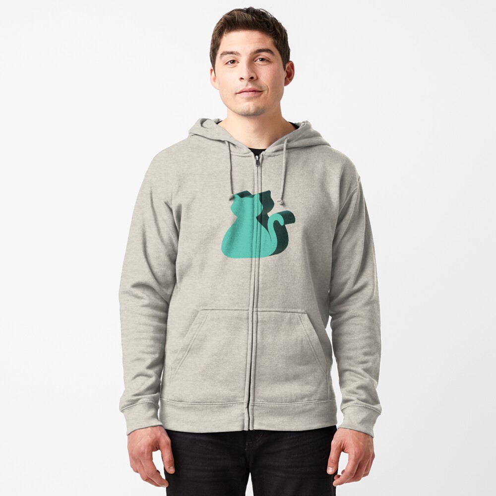 Item preview, Zipped Hoodie designed and sold by pudgycatgames.