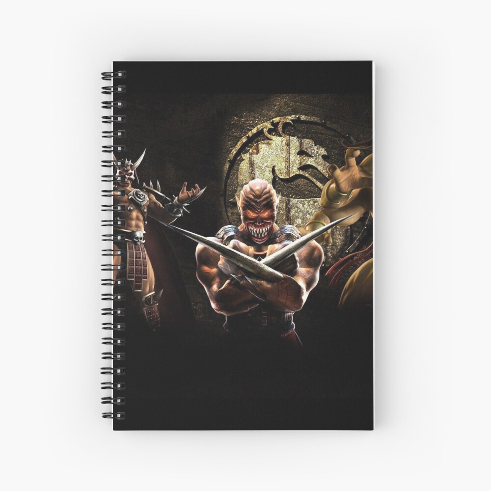 Mortal Kombatsub Zero 05 Logos Spiral Notebook By Xiemertzzz Redbubble 