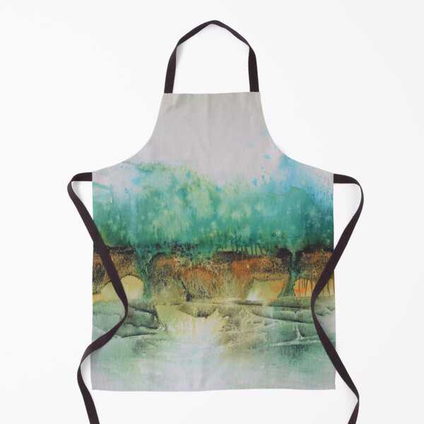 Item preview, Abstract Watercolor and Ink Painting designed and sold by Karlena Lewin Studio.