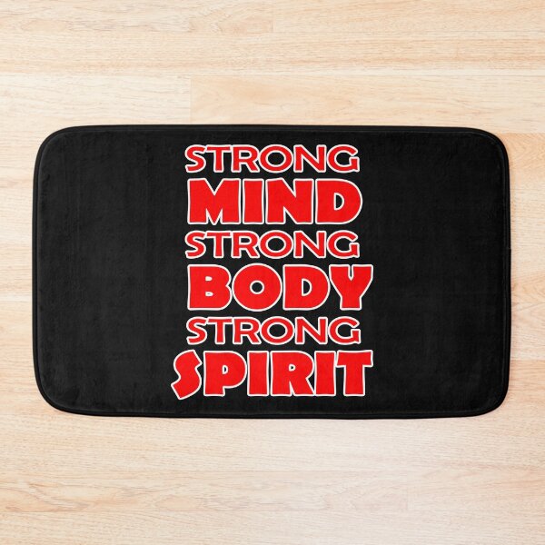 Item preview, STRONG MIND STRONG BODY STRONG SPIRIT designed and sold by SnowCristal2021.