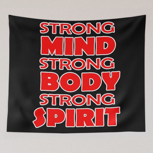 Item preview, STRONG MIND STRONG BODY STRONG SPIRIT designed and sold by SnowCristal2021.