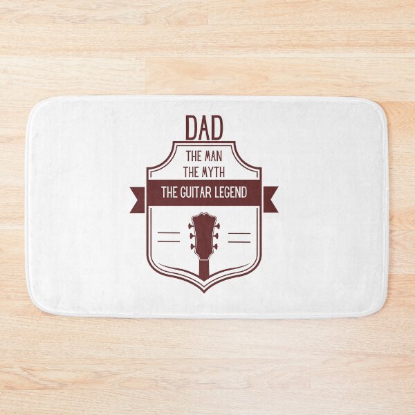 Item preview, Mens Father's Day, Dad, The Man, The Myth, The Guitar Legend designed and sold by KAB3.