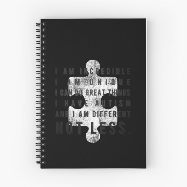 Item preview, I Have Autism and I'm Different Not Less T-Shirt Tee Shirt designed and sold by HammonArt.