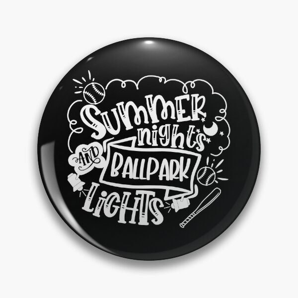 Item preview, Summer Nights And Ballpark Lights Baseball Softball gift designed and sold by ohmier.