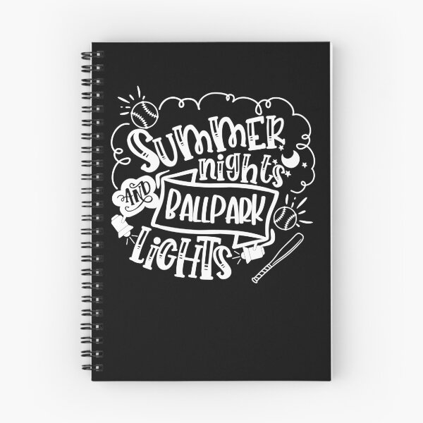 Item preview, Summer Nights And Ballpark Lights Baseball Softball gift designed and sold by ohmier.