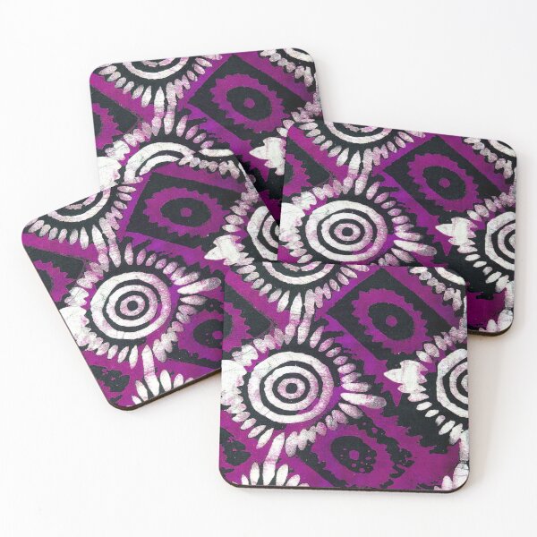 Item preview, Purple and White Fabric Design designed and sold by Everett  Spruill.