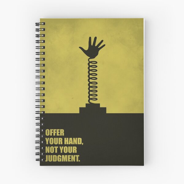 Item preview, Offer Your Hand, Not Your Judgment - Corporate Start-Up Quotes designed and sold by Labno4.