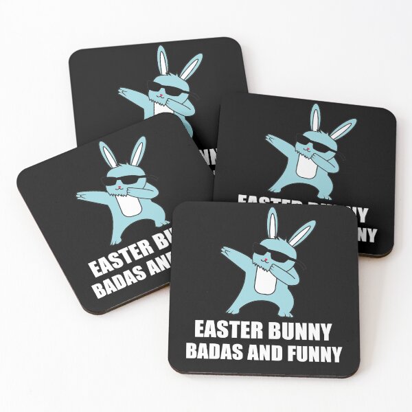 Item preview, easter bunny badass and funny designed and sold by DIDAKU.