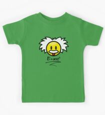 Einstein Smiley + E=mc² Kids Tee