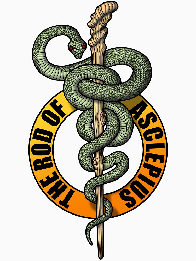 Rod of Asclepius by kuuma