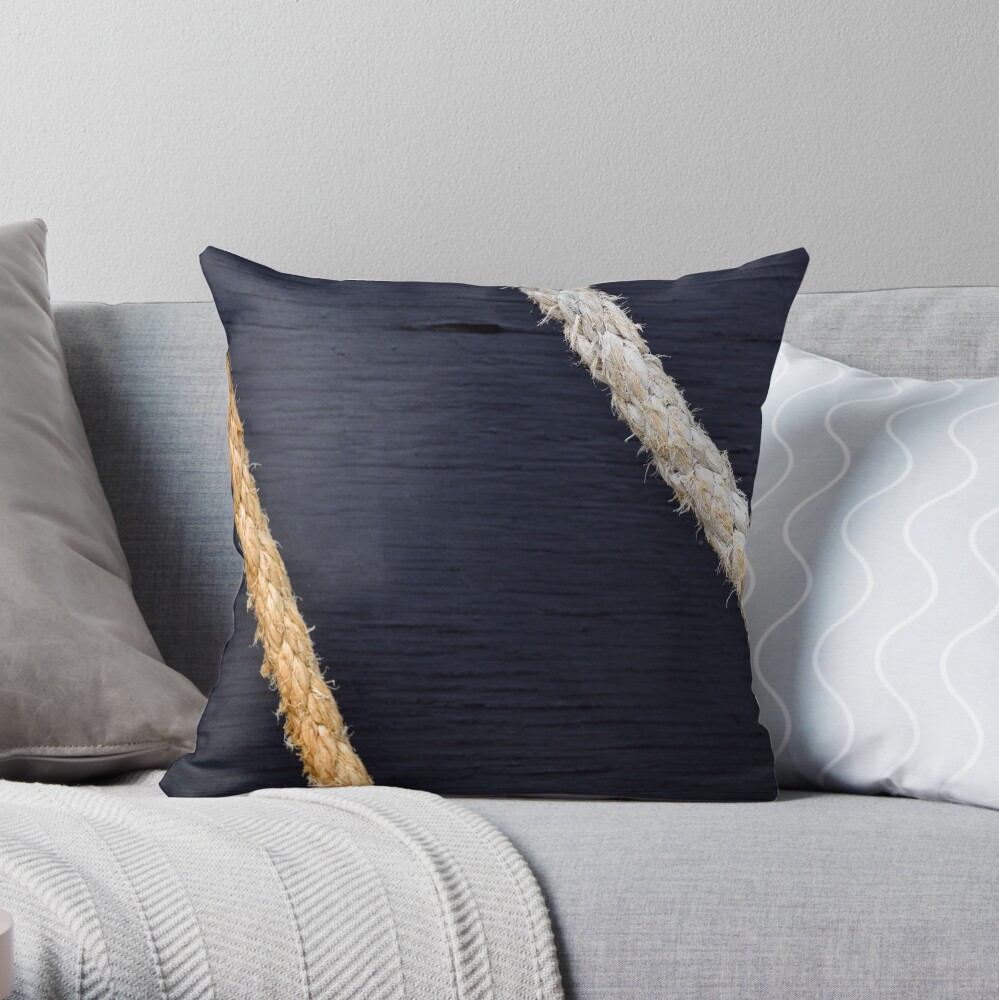Ropable Throw Pillow