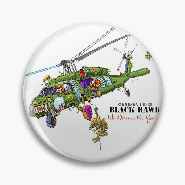 Artikelvorschau, Der Black Hawk Hubschrauber entworfen und verkauft von DocSmith.
