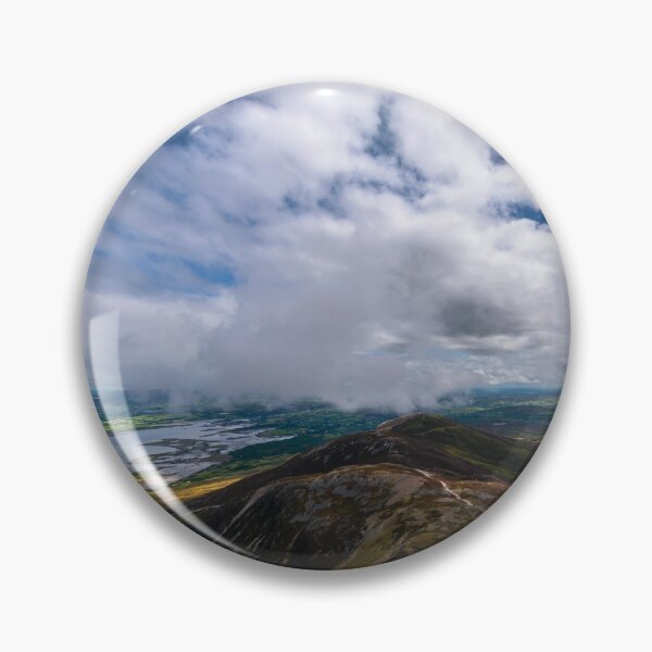 Item preview, Landscape from the top of the mountain Croagh Patrick, nicknamed the Reek in County Mayo after Mweelrea and Nephin, Ireland designed and sold by AlbertMi.