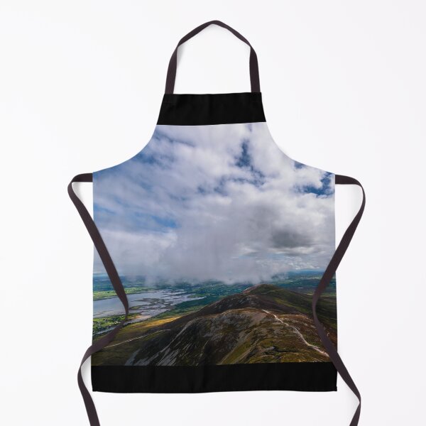 Item preview, Landscape from the top of the mountain Croagh Patrick, nicknamed the Reek in County Mayo after Mweelrea and Nephin, Ireland designed and sold by AlbertMi.