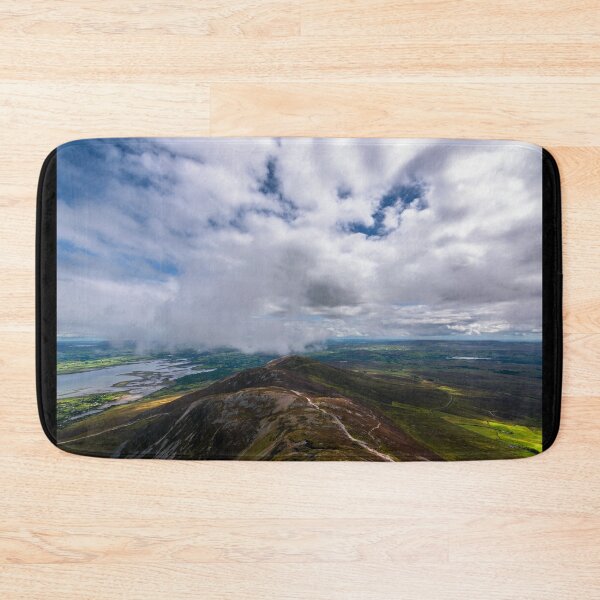 Item preview, Landscape from the top of the mountain Croagh Patrick, nicknamed the Reek in County Mayo after Mweelrea and Nephin, Ireland designed and sold by AlbertMi.
